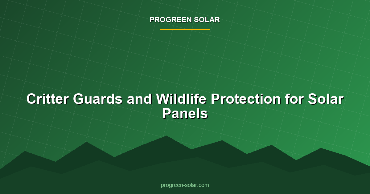 Critter guard mesh installed around solar panels on a residential roof